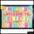 Reading or Library Bulletin Board or Door Decor