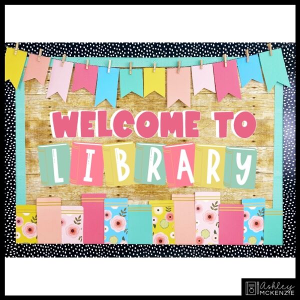 Reading or Library Bulletin Board or Door Decor Reading or Library Bulletin Board or Door Decor