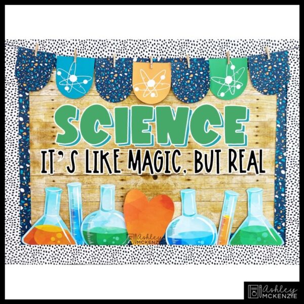 Science Themed Bulletin Board or Door Decor Science Themed Bulletin Board or Door Decor