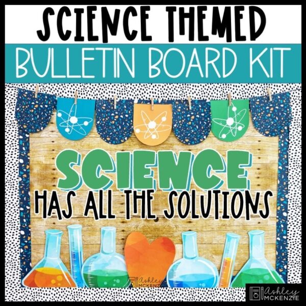 Science Themed Bulletin Board or Door Decor