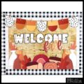 Boho Fall Bulletin Board Kit