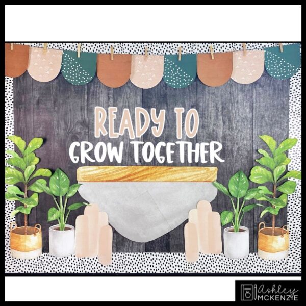 Plant Life Back to School Bulletin Board or Door Decor Plant Life Back to School Bulletin Board or Door Decor