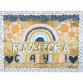 Boho Rainbow Back To School Bulletin Board or Door Decor