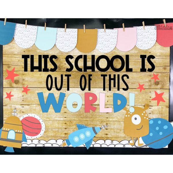 Space End of Year Bulletin Board or Door Decor Space End of Year Bulletin Board or Door Decor