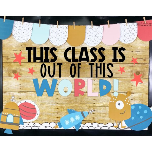 Space End of Year Bulletin Board or Door Decor Space End of Year Bulletin Board or Door Decor