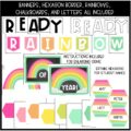 Rainbow Back to School Bulletin Board Kit