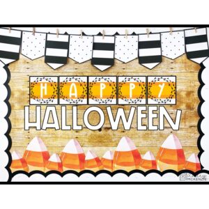 Halloween Candy Corn Bulletin Board or Door Decor Halloween Candy Corn Bulletin Board or Door Decor