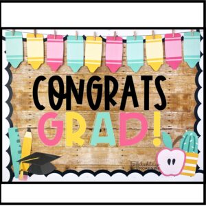 Graduation Bulletin Board or Door Decor Graduation Bulletin Board or Door Decor