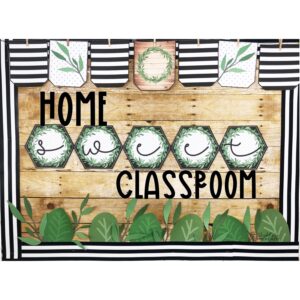 Modern Farmhouse Back To School Bulletin Board or Door Decor