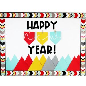 New Year's Mountains Theme Bulletin Board or Door Decor