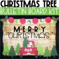 Christmas Tree Little Red Truck Bulletin Board or Door Decor