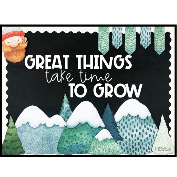 Winter Wonderland Bulletin Board or Door Decor Winter Wonderland Bulletin Board or Door Decor