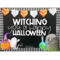 Halloween Spooky Theme Bulletin Board or Door Decor