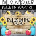Fall Sunflower Theme Bulletin Board or Door Decor