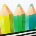 Colored Pencils Back To School Bulletin Board or Door Decor