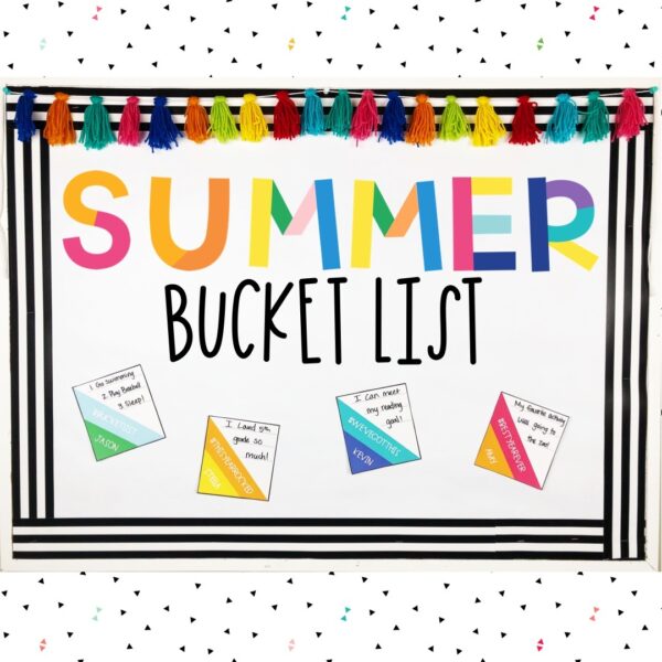 End of the Year or Summer Bulletin Board or Door Decor End of the Year or Summer Bulletin Board or Door Decor