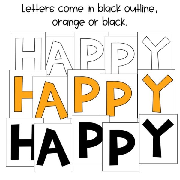 Happy Halloween Bulletin Board Kit Happy Halloween Bulletin Board Kit