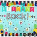 Pineapple Back to School Bulletin Board Kit