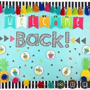 Pineapple Back to School Bulletin Board Kit Pineapple Back to School Bulletin Board Kit