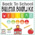 Back to School Bulletin Board Kit