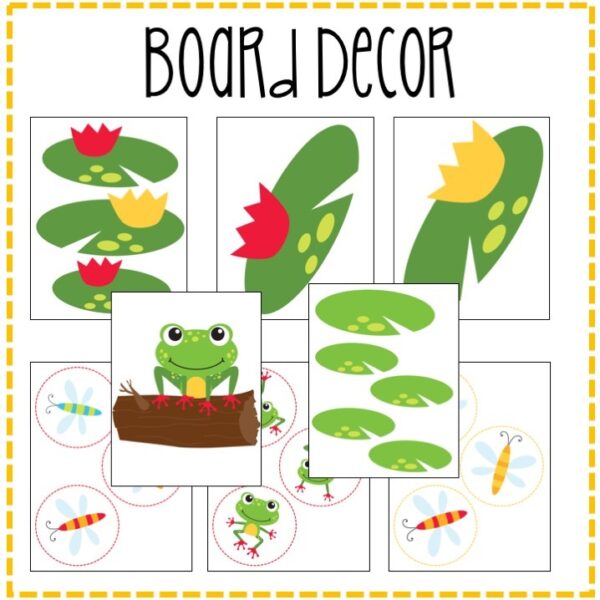 Life Cycle of a Frog Craftivity & Bulletin Board Kit Life Cycle of a Frog Craftivity & Bulletin Board Kit