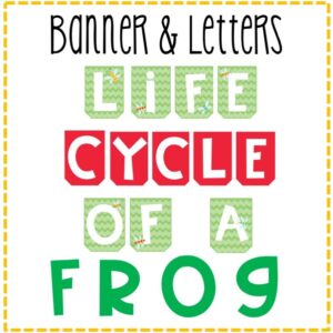 Life Cycle of a Frog Craftivity & Bulletin Board Kit Life Cycle of a Frog Craftivity & Bulletin Board Kit