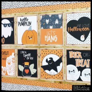 Halloween Boo Crew Classroom Posters – Editable! Halloween Boo Crew Classroom Posters - Editable!