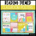 Reading or Library Classroom Posters - Editable!