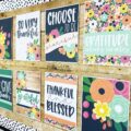 Thanksgiving Flowers Classroom Posters