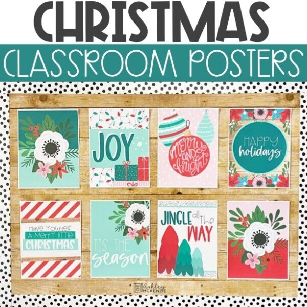 Christmas Cheer Classroom Posters