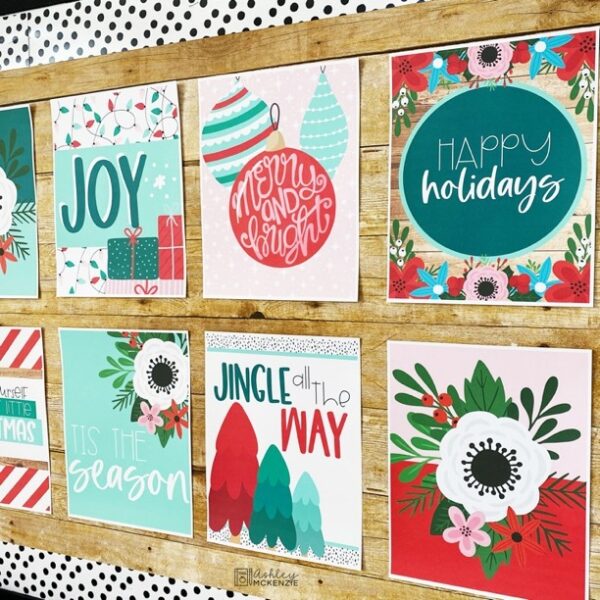Christmas Cheer Classroom Posters Christmas Cheer Classroom Posters