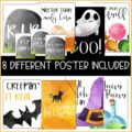 Halloween Classroom Posters - 5 Minute Bulletin Board!
