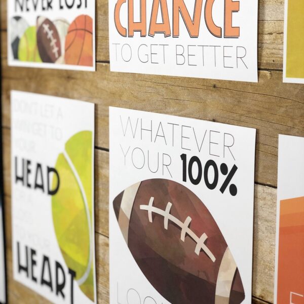 Sports Classroom Posters - 5 Minute Bulletin Board! Sports Classroom Posters - 5 Minute Bulletin Board!