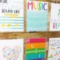 Music Classroom Posters - 5 Minute Bulletin Board!