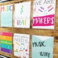 Music Classroom Posters - 5 Minute Bulletin Board!