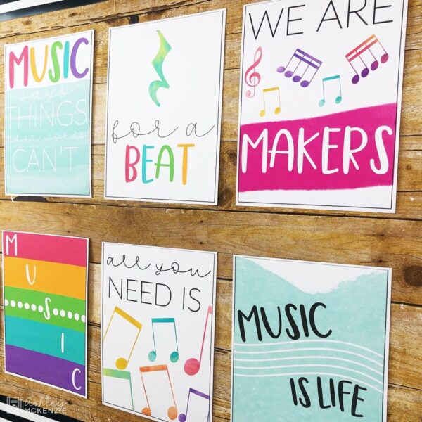 Music Classroom Posters - 5 Minute Bulletin Board! Music Classroom Posters - 5 Minute Bulletin Board!