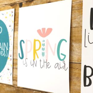 Spring Classroom Posters – 5 Minute Bulletin Board! Spring Classroom Posters - 5 Minute Bulletin Board!