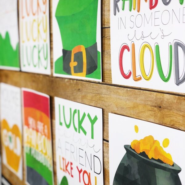 St. Patrick's Day Classroom Posters - 5 Minute Bulletin Board! St. Patrick's Day Classroom Posters - 5 Minute Bulletin Board!