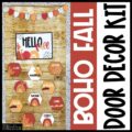 Boho Fall Door Decor Kit