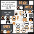Halloween Boo Crew Door Decor Kit