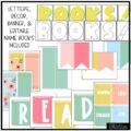 Reading or Library Classroom Decor Bundle