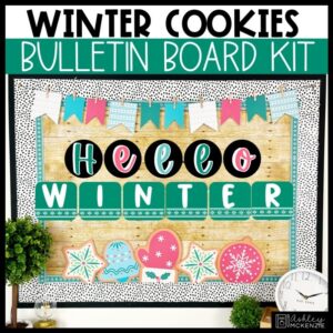 Winter Cookies Bulletin Board Kit