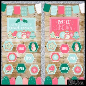 Winter Cookies Classroom Door Decor Kit