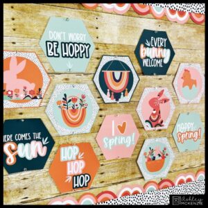 Hoppy Spring Classroom Posters Hoppy Spring Classroom Posters