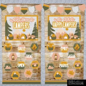Camping Adventure Classroom Door Decor Kit