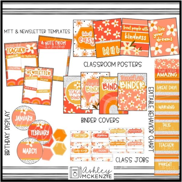Daisy Dreams Classroom Decor Bundle Daisy Dreams Classroom Decor Bundle