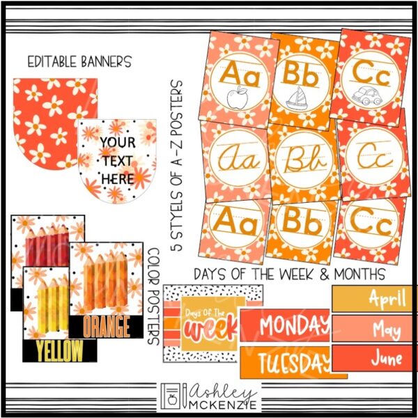 Daisy Dreams Classroom Decor Bundle Daisy Dreams Classroom Decor Bundle