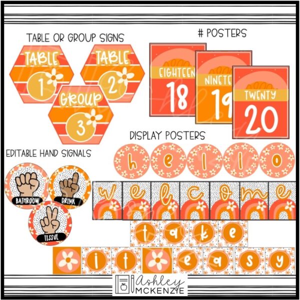Daisy Dreams Classroom Decor Bundle Daisy Dreams Classroom Decor Bundle