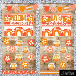 Daisy Dreams Classroom Door Decor Kit