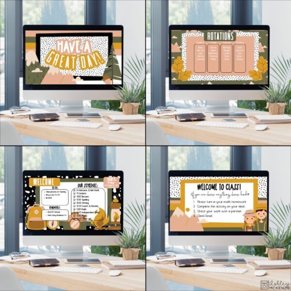 Camping Adventure Classroom Decor Bundle Camping Adventure Classroom Decor Bundle